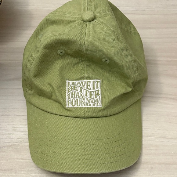 Parks Project Accessories - Parks Project Leave It Fern Cap Embroidered Free People Hat 100% Cotton One Size